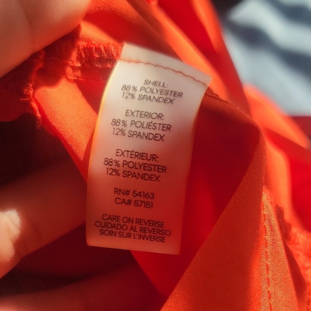 Calvin Klein
Women's Drawstring-Shoulder Tiered Maxi Dress ORANGE/RED - Picture 4 of 7